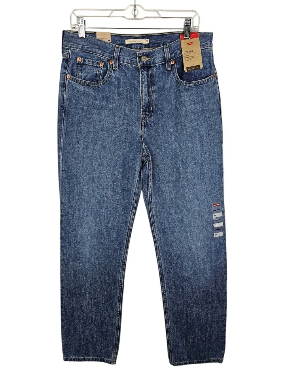 Levi's Low Pro Mid-Rise Straight Jeans NWT